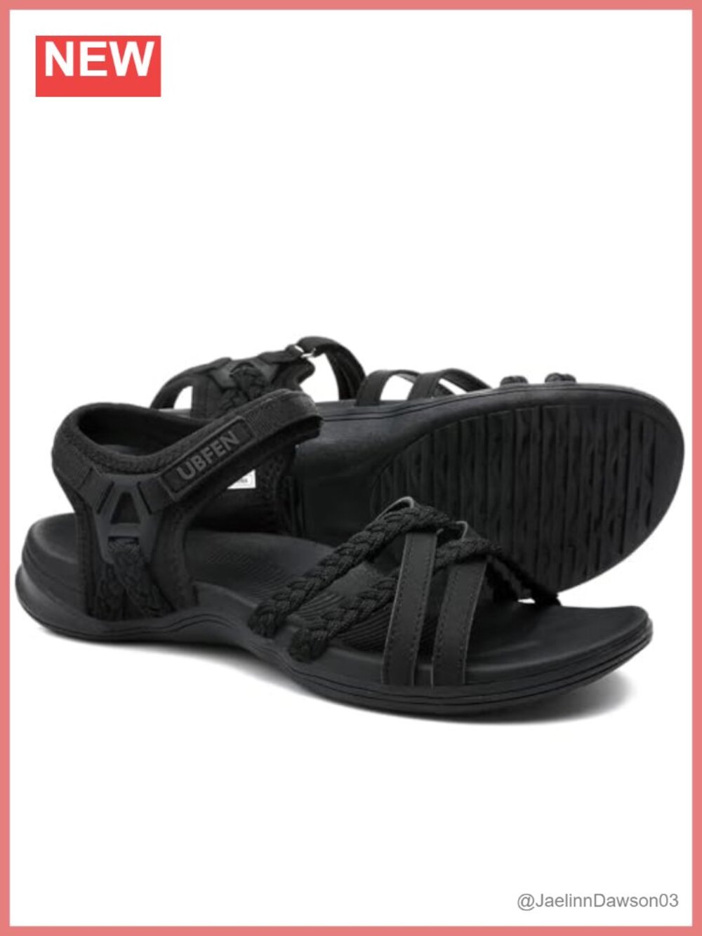 Women's Hiking Sandals Lightweight Water Sandals Adjustable Arch Support